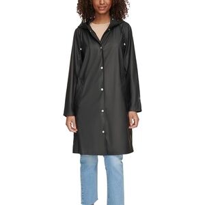 Women's Long Hooded Rain Coat G-III